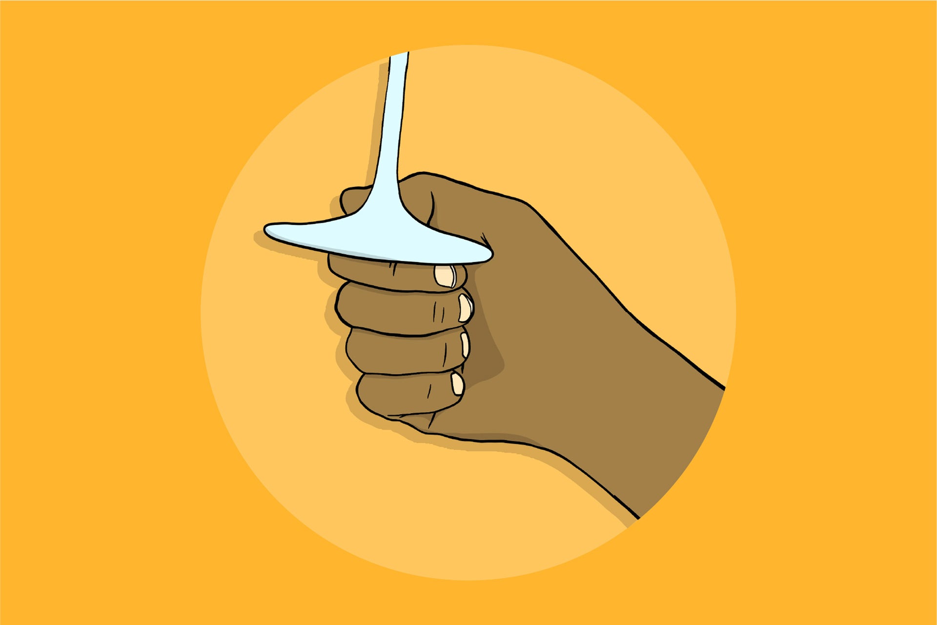 Lever at Thumb